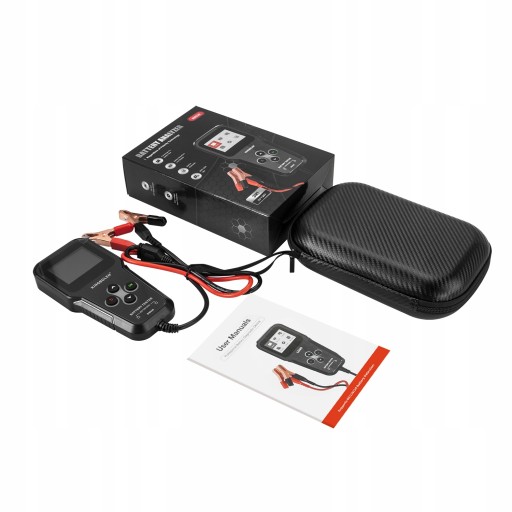 TESTER DO AKUMULATORÓW BATERII 6V 12V 24V 2-220AH