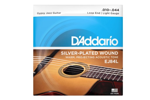Струны D'ADDARIO EJ84L 10-44 для джазовой гитары