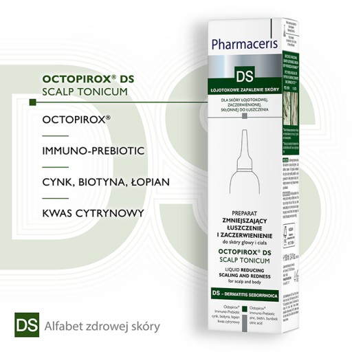 PHARMACERIS DS OCTOPIROX DS SCALP TONICUM ŁZS