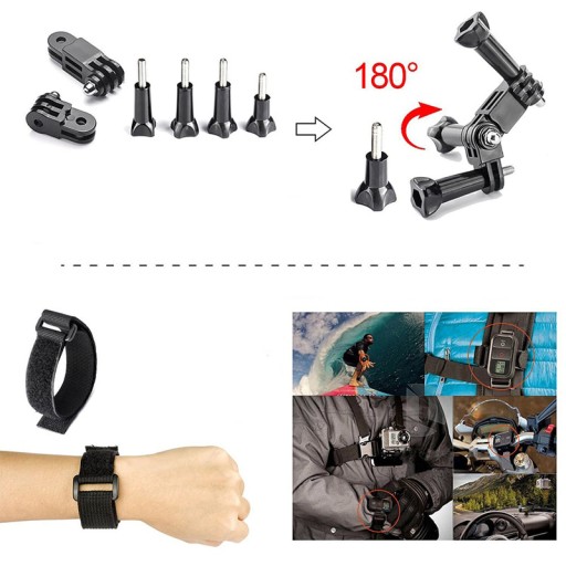 Набор держателей аксессуаров 50 в 1 для GoPro Hero 7 8 9/GoPro SJCAM