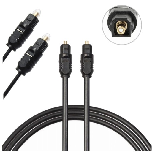 Оптический кабель TOSLINK, аудио, 1 м.
