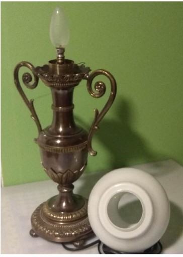 Lampa stołowa - styl retro