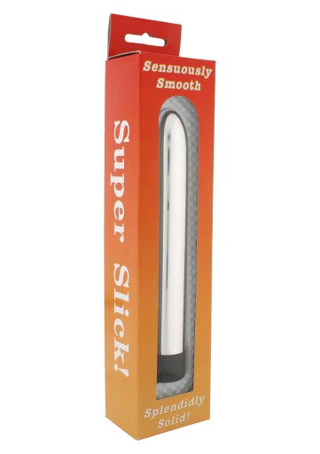 Вибратор-SUPER SLICK VIBRATOR SILVER