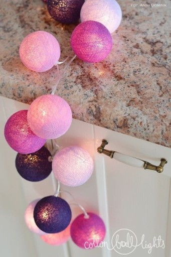 Cotton Balls Violets by Cotton Ball Light 20 kul