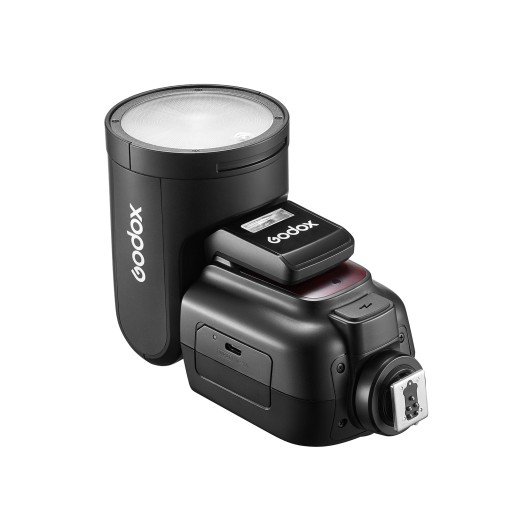 Вспышка Godox V1 PRO C совместима с камерами Canon EOS