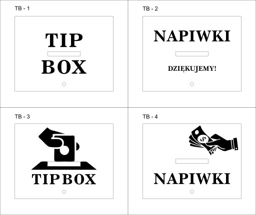 Деревянный наконечник для копилки TIP BOX С ГРАВИРОВКОЙ