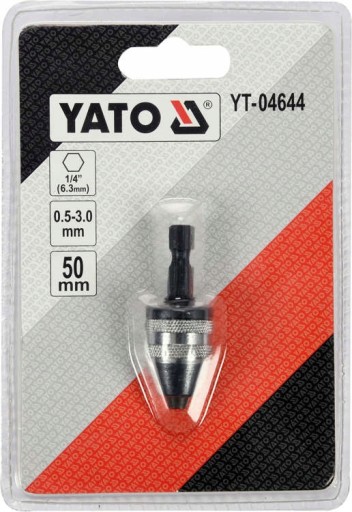 YATO UCHWYT WIERTARSKI BEZKLUCZYKOWY HEX 0,5-3,0mm