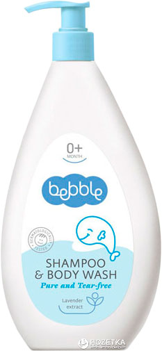 BEBBLE Шампунь и гель для мытья тела 400 мл