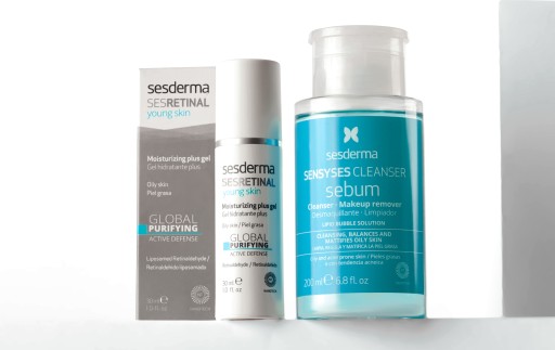 Набор для очищения кожного сала YOUNG GEL PLUS + SENSYSES