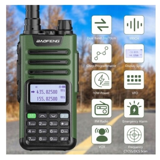 2 рации Baofeng UV-13PRO, новинка 2023 года