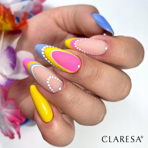 12 гибридных лаков для ногтей CLARESA, верхняя база + ФУТЛЯР