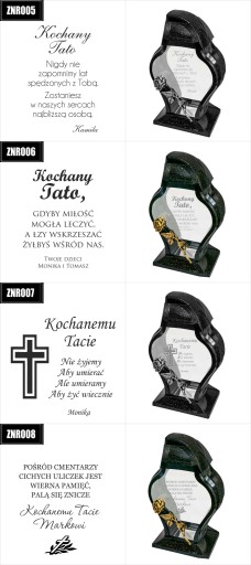 Personalizowany Znicz z Grawerem dla Mamy Taty