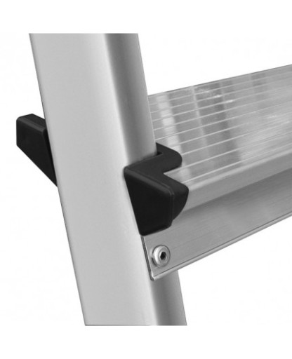 Drabina dwustronna 2 stopnie aluminiowa 125 kg
