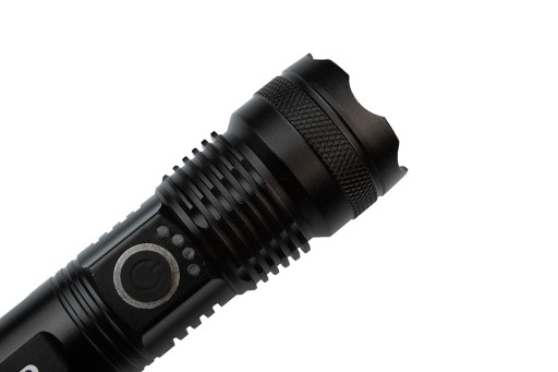 LATARKA TURYSTYCZNA COBA XHP50 WOJSKOWA 18650 AKUMULATOROWA TAKTYCZNA USB
