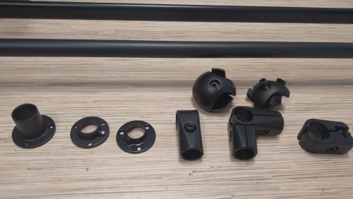 BLACK TUBE FI25 LOFT ЧЕРНЫЕ ПЕРИЛА АКЦЕНТ-ПРОИЗВОДИТЕЛЬ МЕБЕЛИ