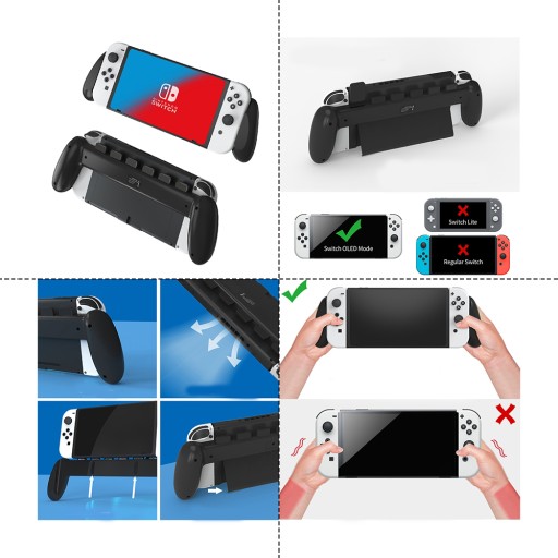 10w1 Futerał Uchwyt Podstawka Nintendo Switch OLED