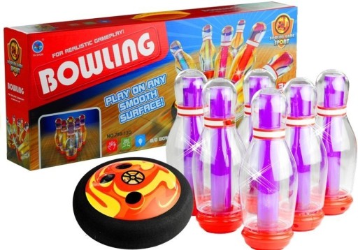 НАБОР ДЛЯ БОУЛИНГА дома. Шар для боулинга Hoover AIR BALL LIGHT