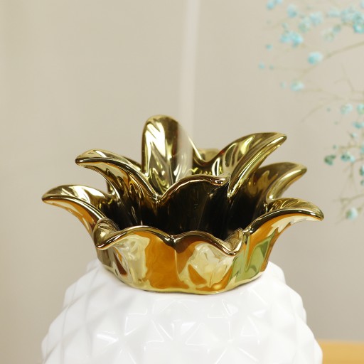 nawilżacz powietrza dyfuzor ceramiczny ananas LED zapachowy ultradźwiękowy