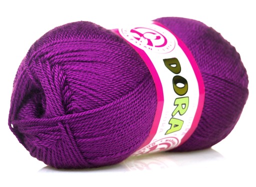 WŁÓCZKA MADAME TRICOTE DORA NR 043 FIOLET