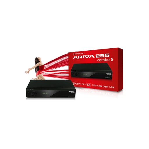 СПУТНИКОВЫЙ и наземный тюнер, две головки Ferguson Ariva 255 ComboS HEVC
