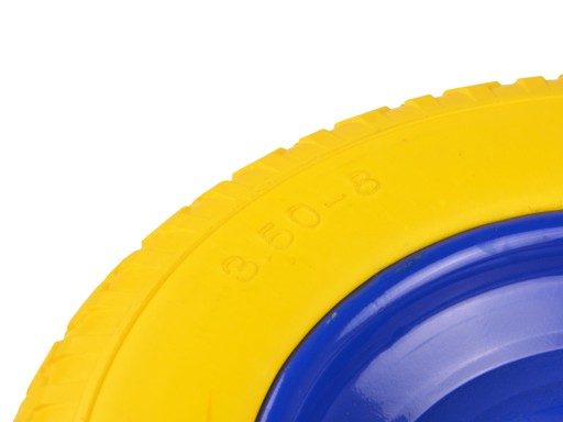 Колесо для тачки 3,50-8 полный PU Flower GEKO G71028