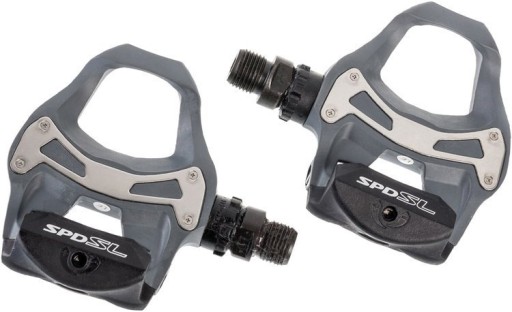 ПЕДАЛИ SPD-SL SHIMANO PD-R550 + СЕРЫЕ ДОРОЖНЫЕ БЛОКИ