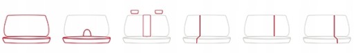 Чехлы на сиденья Hyundai i20(I) i30(I) Sonata в сборе