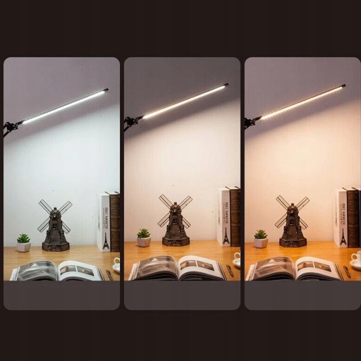 LAMPKA BIURKOWA LED KREŚLARSKA SZKOLNA BIURKO 10W