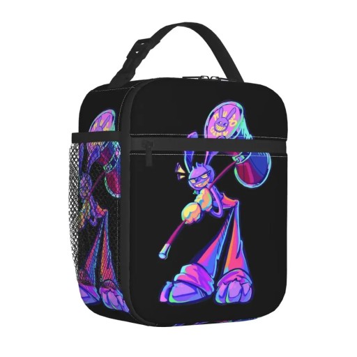 Insulated Lunch Tote Bag The Amazing Digital Circus Merch Jax Pomni Zooble