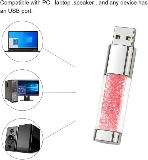 Lovely Diamond Style USB 2.0 Карта памяти для хранения данных