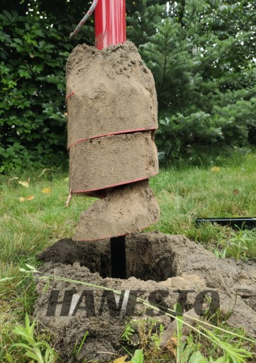 Wiertnica ręczna do studni 7m fi145mm + Szlamówka