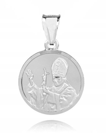 Католическая медаль из серебра 925 пробы 2,1 г 2,5 см M43