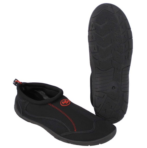 Męskie BUTY do WODY PLAŻĘ KAMIENIE JEŻOWCE Rafę AQUA SHOES Czarna 45