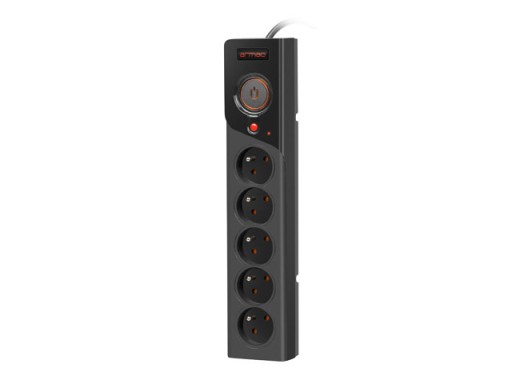 РАЗЪЕМ ПИТАНИЯ ARMAC Z5 ЧЕРНЫЙ 3M 5X 230В 10А