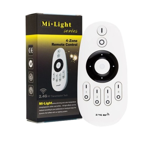 ДИСТАНЦИОННЫЕ КЛЮЧИ 4-ЗОННЫЕ МОНО MILIGHT FUT007
