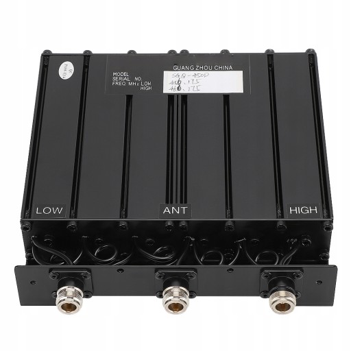 ПОРТАТИВНЫЙ ДУПЛЕКС UHF С 6 ОТСЕКАМИ, 50 Вт, ЧЕРНЫЙ, 26,2X24X8,2 СМ