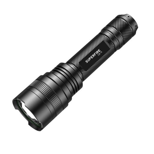 Фонарик Superfire C8-H, 1200лм, USB