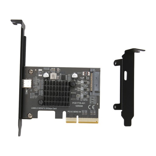 Карта расширения USB 3.2 Gen 2 Type C, 20 Гбит/с