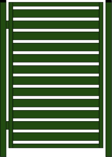 PALISADE WICKET 80 зеленый - 1,00/1,50 м