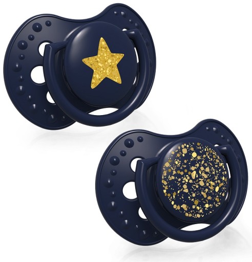 Соска LOVI DYNAMIC STARDUST BLUE 2 ШТ 3-6 м