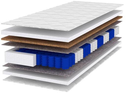Матрас 140x200 PRESTIGE Kokos 26см H4/H5 жесткий карманный пружинный