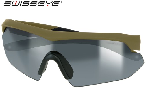 OKULARY ochronne Taktyczne Balistyczne SWISSEYE NIGHTHAWK Coyote Smoke