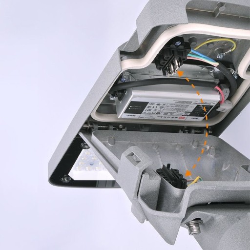 Solight WPS-80W-004 światło uliczne SMD, 80W, 12000lm, Meanwell, 4000K, 120