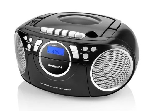 БУМБОКС HYUNDAI USB AUX CD MP3 ДЛЯ РАДИОКАССЕТ