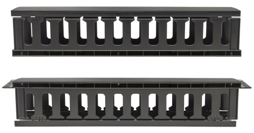Techly 108316 Organizer kabli 2U do szaf Rack 19