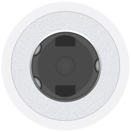 ORYGINALNA PRZEJŚCIÓWKA LIGHTNING NA MINI JACK 3.5MM - MMX62ZM/A