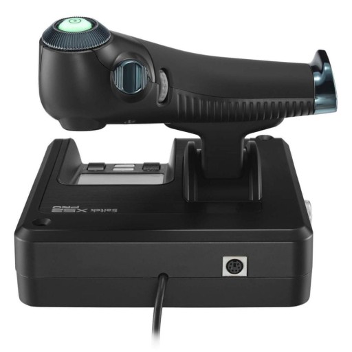 Система управления полетом Logitech X52. Джойстик игрового симулятора полета.