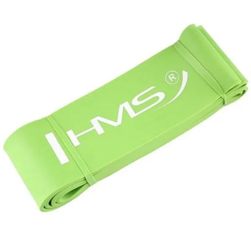 GUMA DO ĆWICZEŃ OPOROWA HMS GU05 LIME 83 x 4.5 x 2080 MM FITNESS