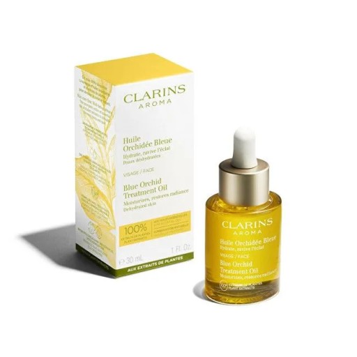 Clarins Blue Orchid Face Treatment Oil масло для лица для сухой кожи