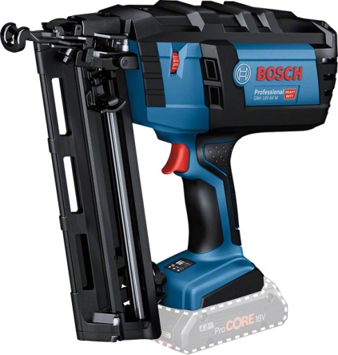 Гвоздезабиватель Bosch GNH 18V-64 M 2x4,0 Ач ProCORE
